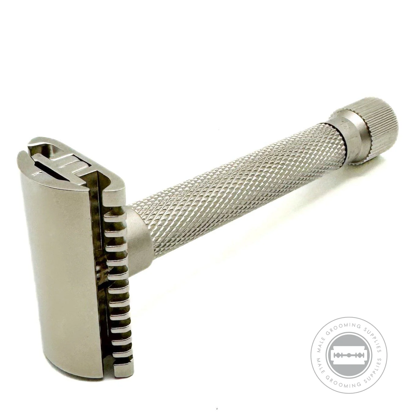 Parker VAR SC Open Comb Safety Razor - Satin Chrome - Image 3