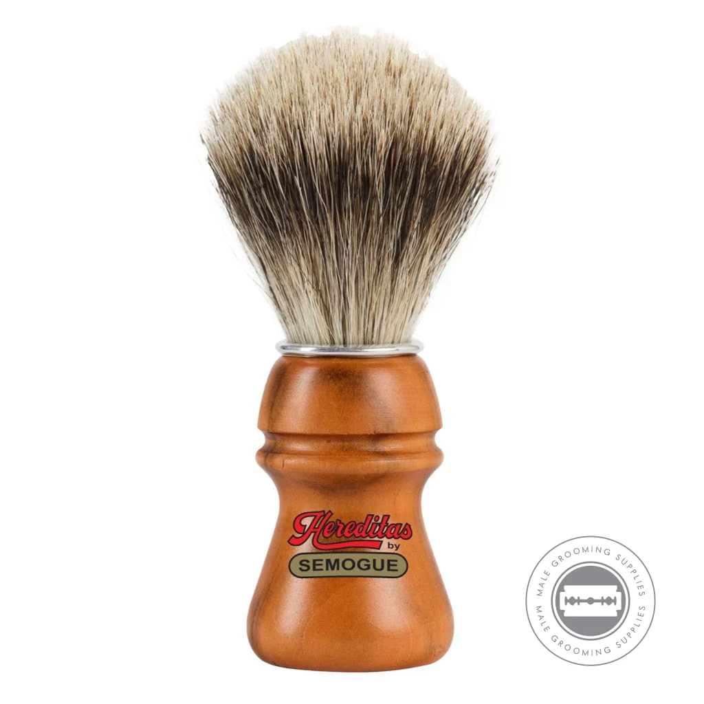Semogue 2015HD Finest Badger Shaving Brush – Cherry Wood Handle