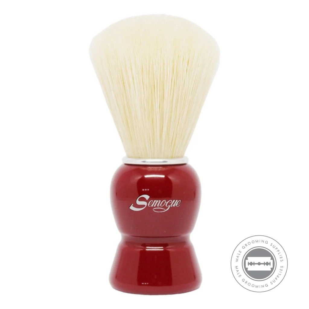 Semogue Galahad-C3 Premium Boar Shaving Brush - Imperial Red