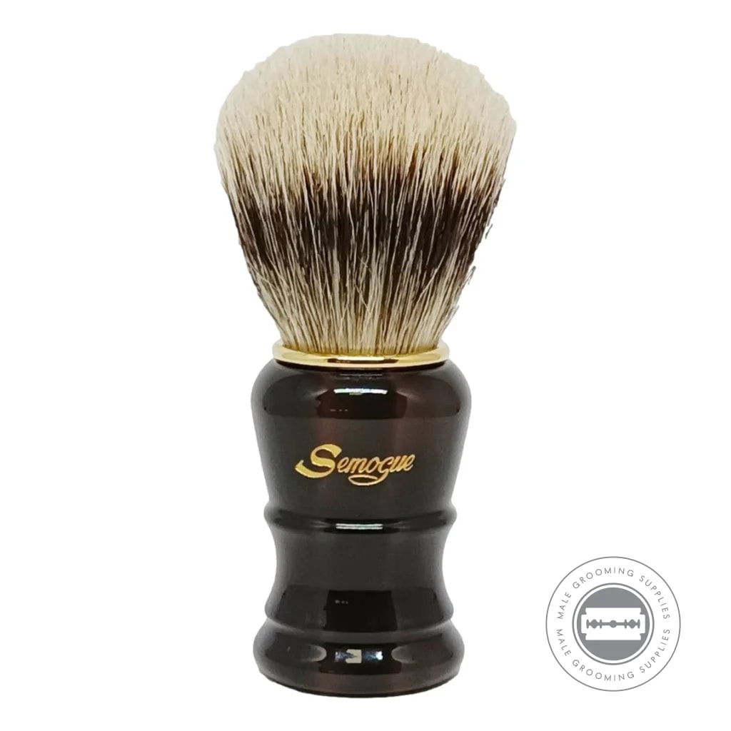 Semogue Pegasus-C7 Finest Mistura Shaving Brush – Tortoiseshell