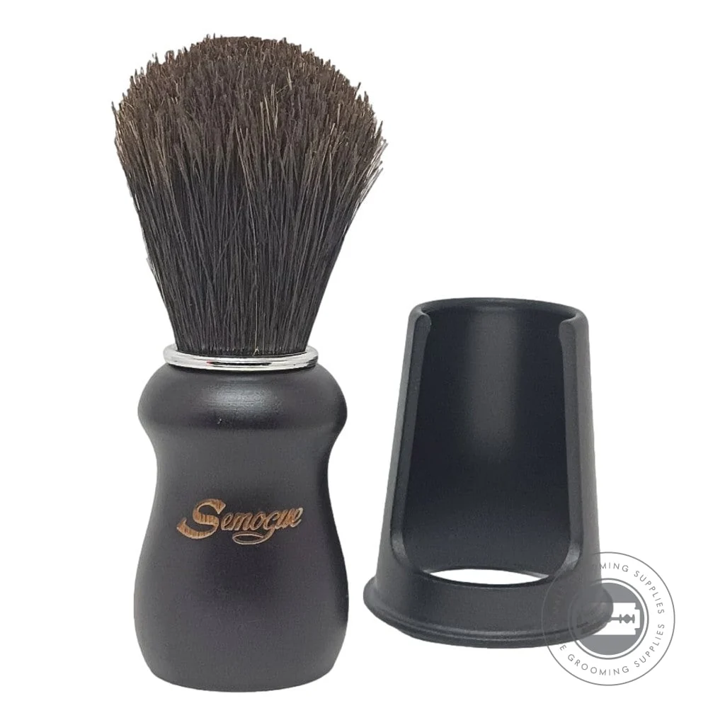 Semogue Pharos-C3 Horsehair Shaving Brush β Black