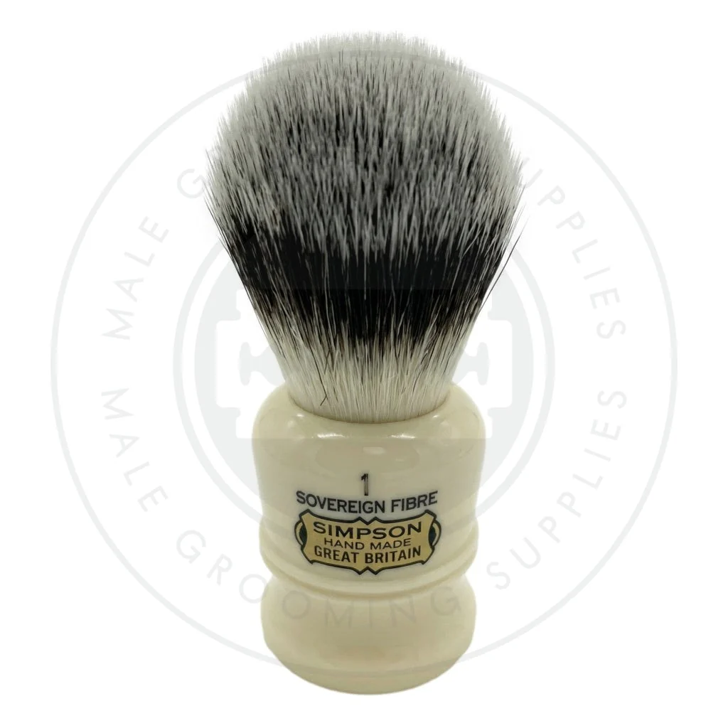 Simpsons 'The Duke' Sovereign Synthetic Shaving Brush - Image 3