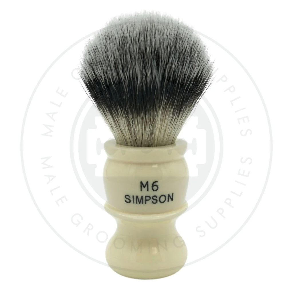 Simpsons 'M' Sovereign Synthetic Shaving Brush