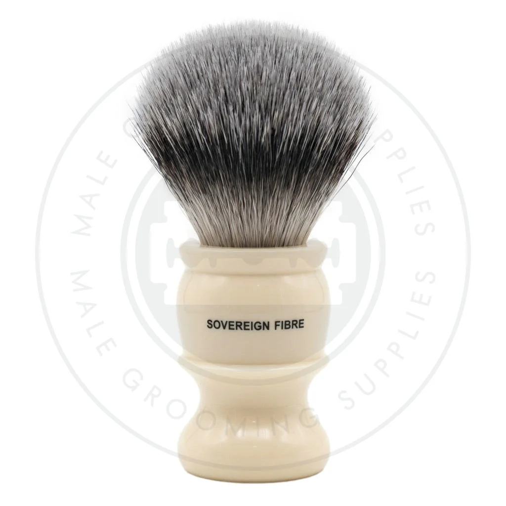 Simpsons 'M' Sovereign Synthetic Shaving Brush - Image 2